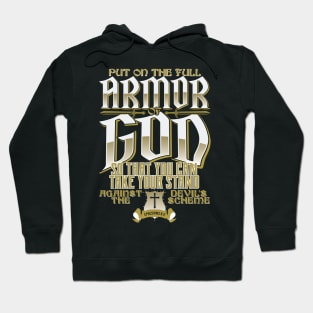 Armor of God Bible Verse Scripture Religious Christian Hoodie